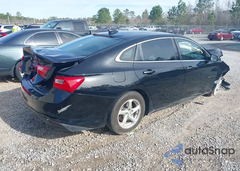 2017 Chevrolet Malibu 1Fl из США, поврежденный, VIN 1G1ZC5STXHF262290